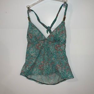 Woman’s Swim Tankini Top Miss America/ Multicolor